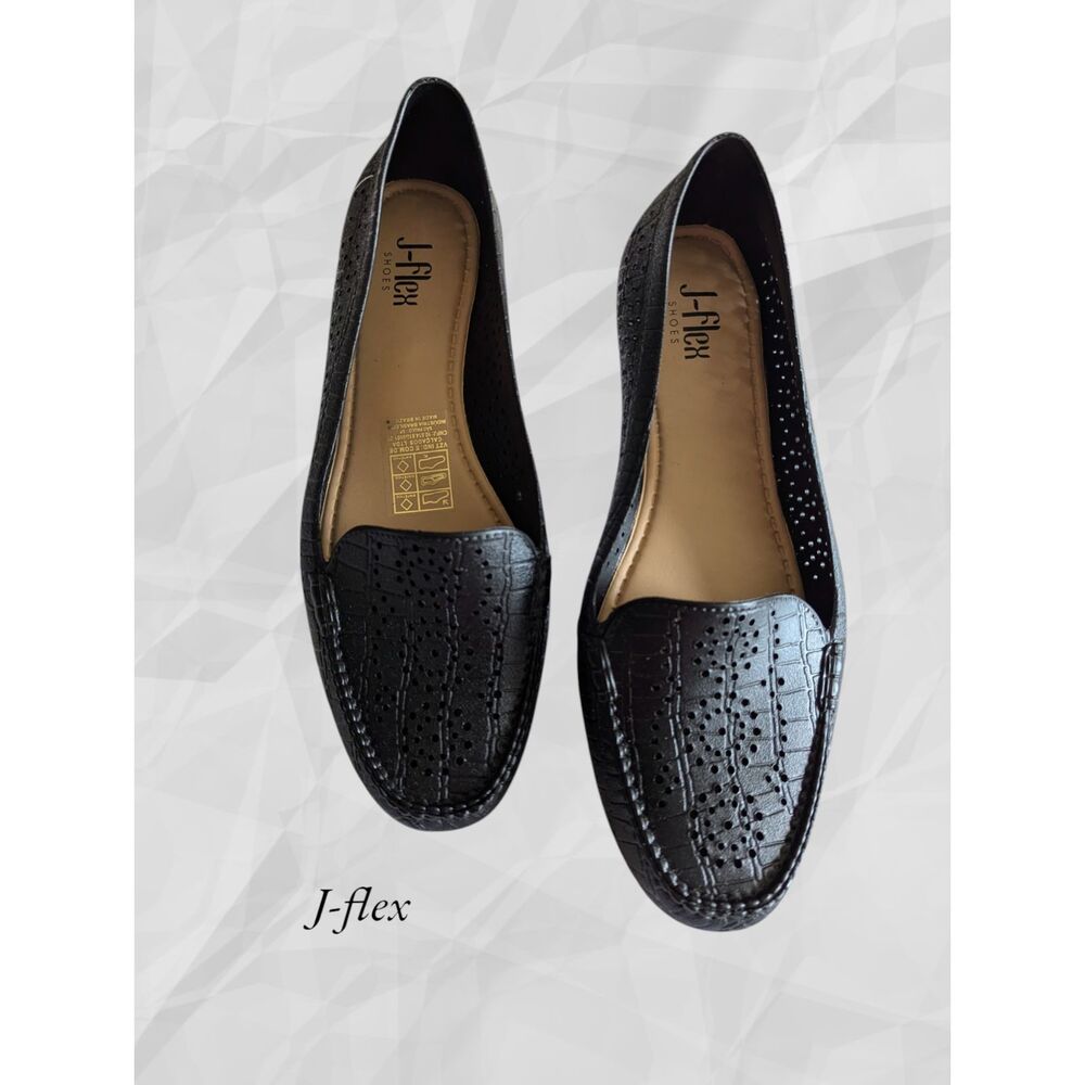 NWT J-flex comfort slip on loafer flats shoes  Sz 39/8